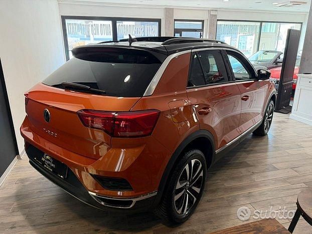 Usata VW T-Roc United 116 CV (85 kW) 2020 Arancione SUV