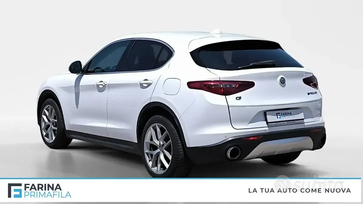 Usata Alfa Romeo Stelvio 280 CV (205 kW) 2017 Bianco SUV