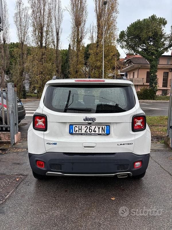 Usata Jeep Renegade Limited 190 CV (139 kW) 2022 Bianco SUV