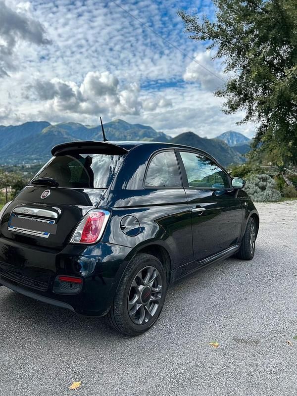 Usata Fiat 500 Sport 69 CV (50 kW) 2014 Nero Utilitaria