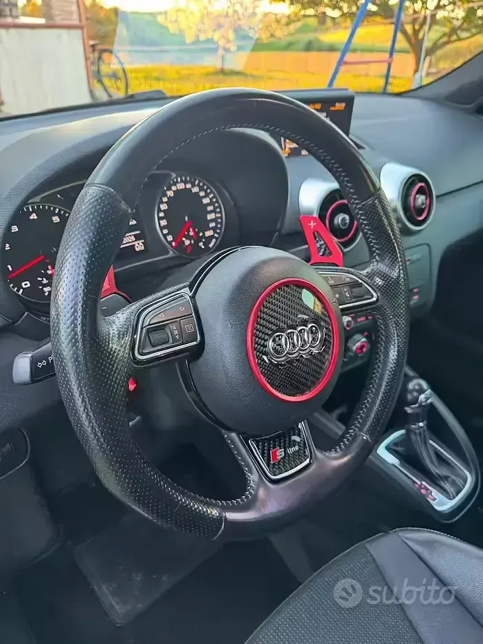 Usata Audi A1 S-Line 185 CV (136 kW) 2014 Nero Utilitaria
