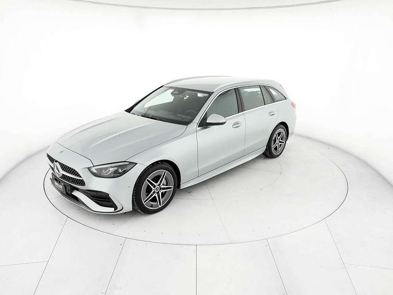 Usata Mercedes C220 Advanced Plus 197 CV (144 kW) 2025 Argento Station wagon