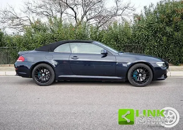 Usata BMW 635 Cabriolet M Performance 286 CV (210 kW) 2010 Blu Cabrio