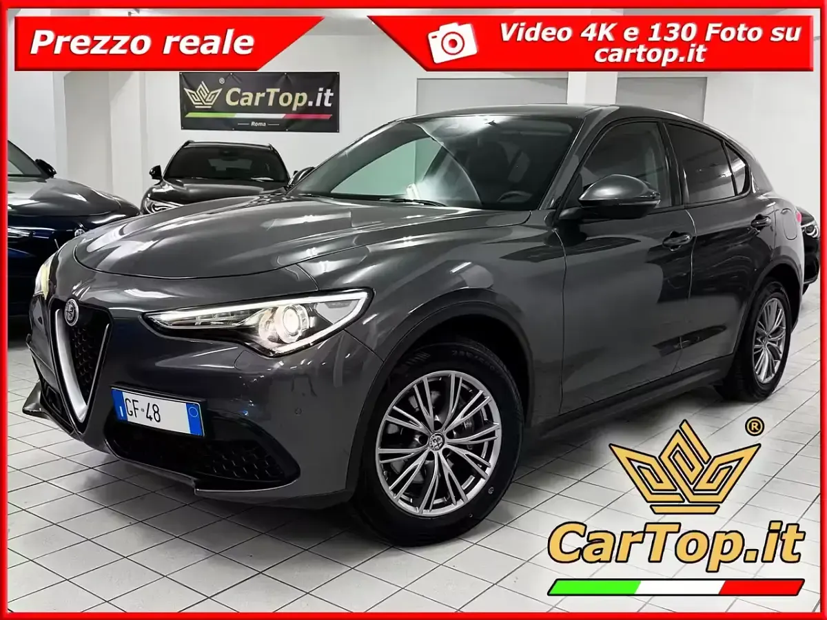 Usata Alfa Romeo Stelvio Executive 190 CV (139 kW) 2021 Grigio SUV