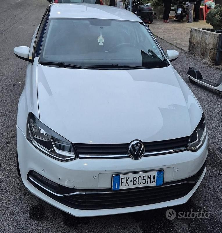 Usata VW Polo 75 CV (55 kW) 2017 Bianco Utilitaria