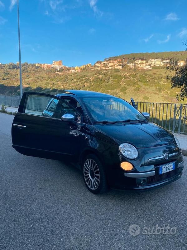 Usata Fiat 500 75 CV (55 kW) 2012 Nero Berlina