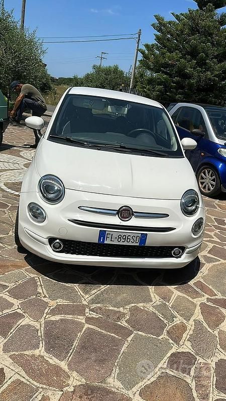Usata Fiat 500 95 CV (69 kW) 2017 Bianco Utilitaria