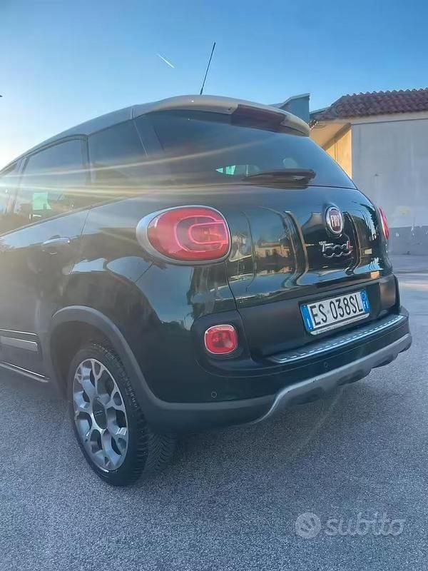 Usata Fiat 500L Trekking 85 CV (62 kW) 2013 Verde Monovolume