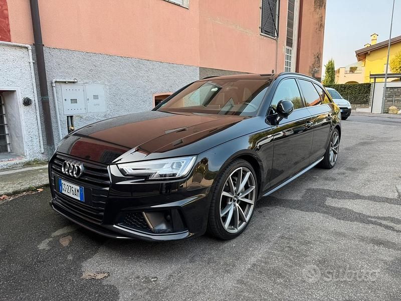 Usata Audi A4 190 CV (139 kW) 2019 Nero Station wagon