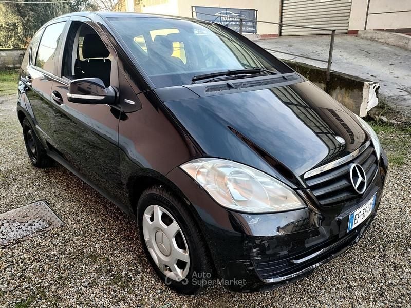 Usata Mercedes A160 Avantgarde 95 CV (69 kW) 2010 Nero Berlina