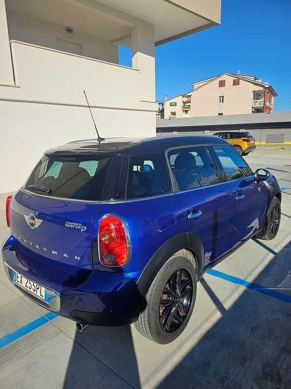 Usata Mini Cooper D 120 CV (88 kW) 2014 Blu/azzurro Utilitaria