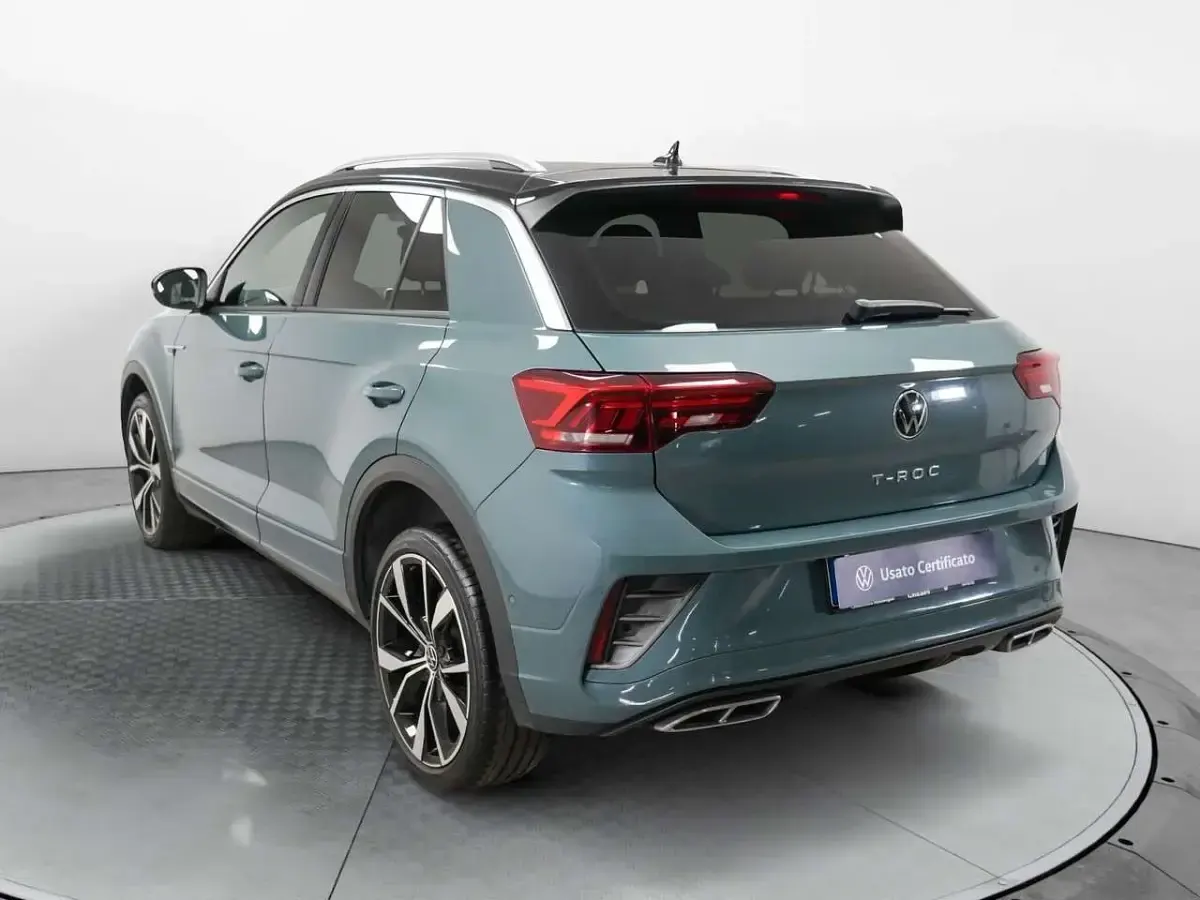 Usata VW T-Roc R-line 150 CV (110 kW) 2023 Blu/azzurro SUV
