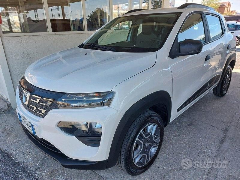 Usata Dacia Spring Comfort Plus 30 kW (41 CV) 2021 Bianco Utilitaria