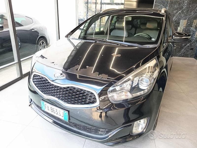Usata Kia Carens 116 CV (85 kW) 2015 Nero Monovolume