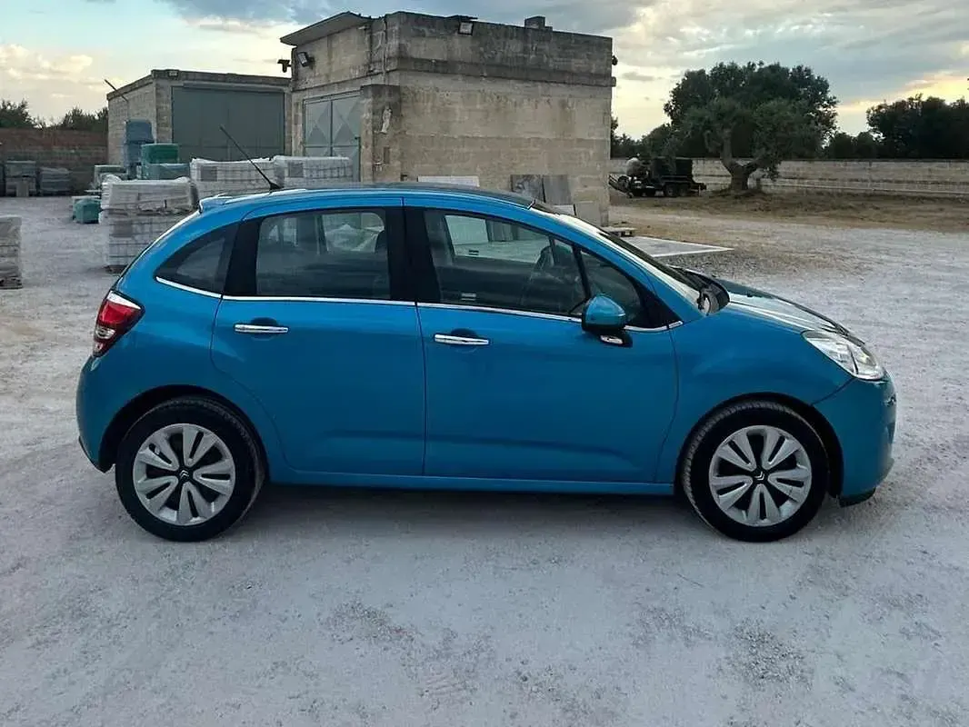 Usata Citroën C3 Exclusive 82 CV (60 kW) 2015 Blu/azzurro Berlina