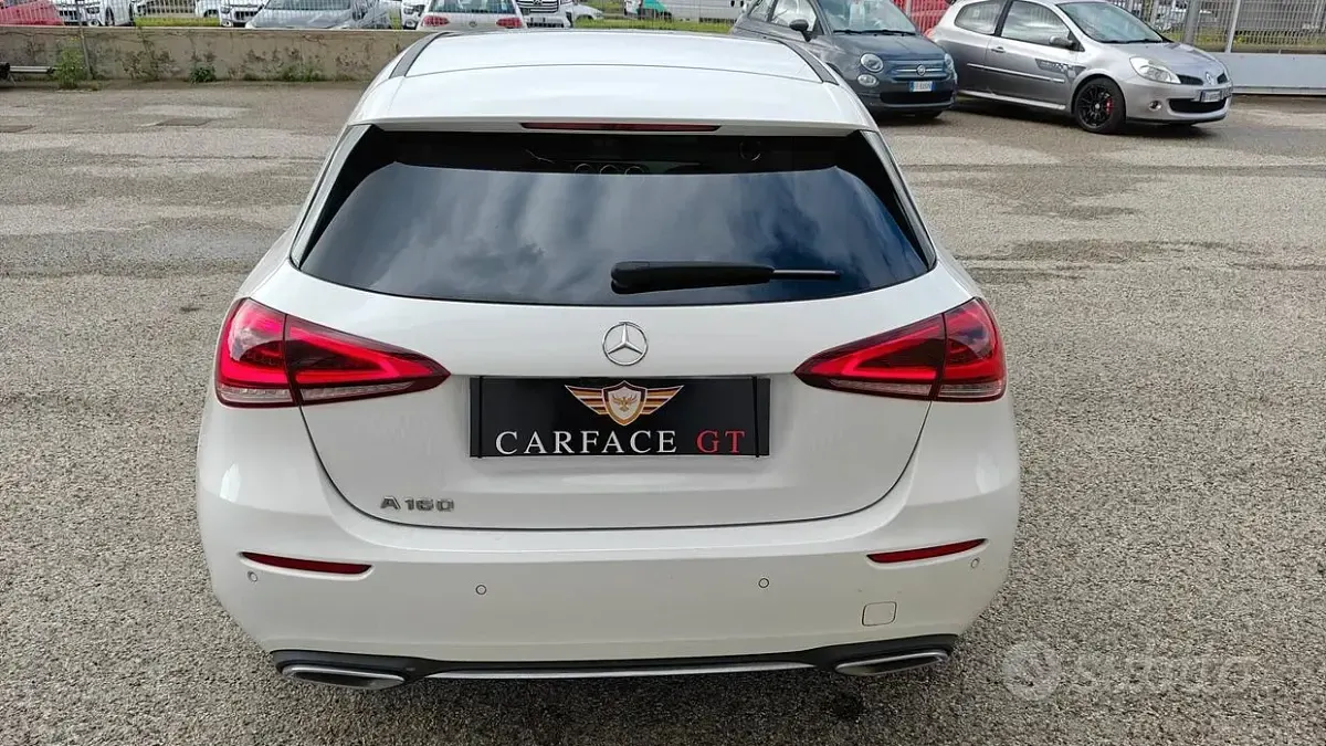 Usata Mercedes A160 109 CV (80 kW) 2019 Bianco Berlina