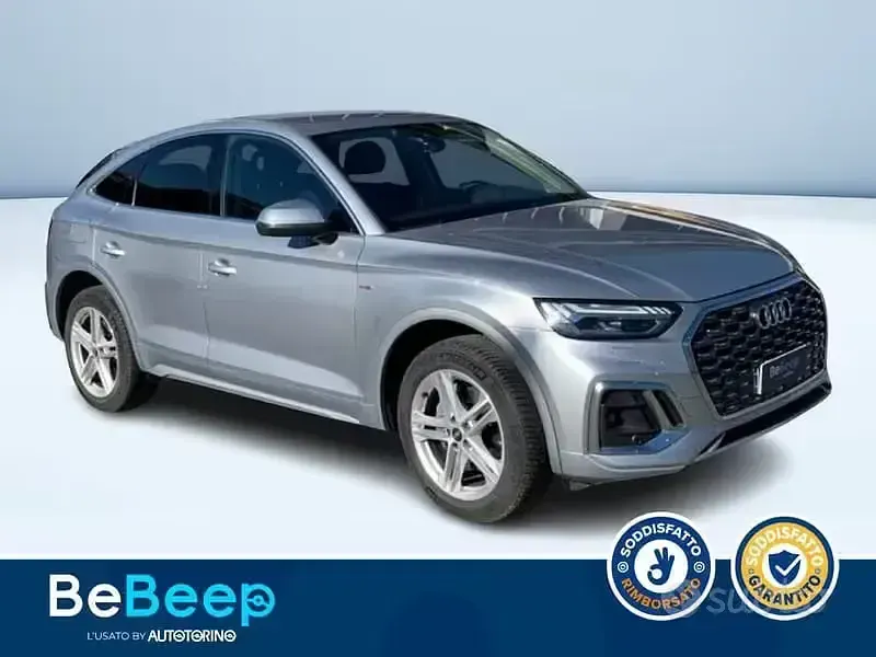 Usata Audi Q5 Sportback S-line plus 204 CV (150 kW) 2021 Grigio metallizzato SUV