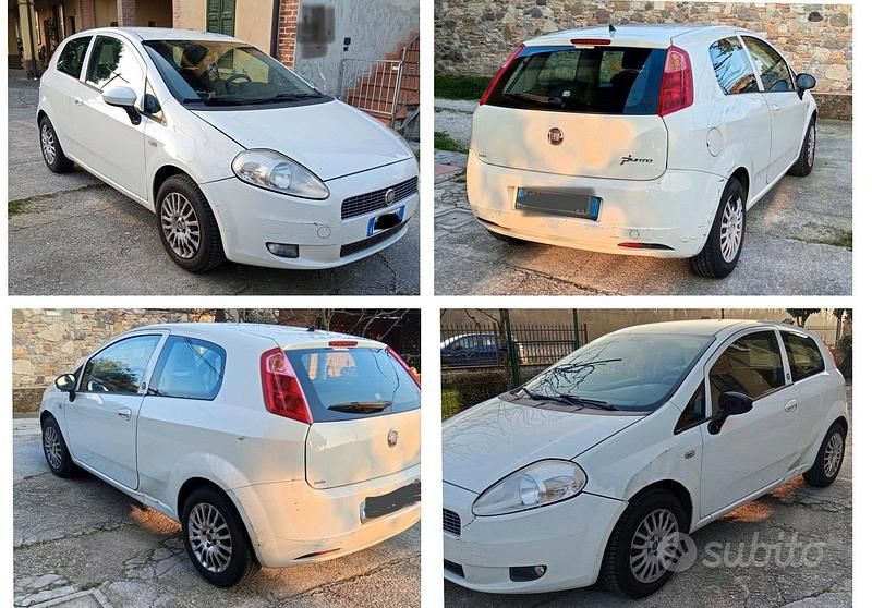 Usata Fiat Punto 2011 Bianco Utilitaria