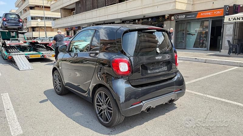 Usata Smart ForTwo Coupé Brabus 109 CV (80 kW) 2018 Nero Coupé