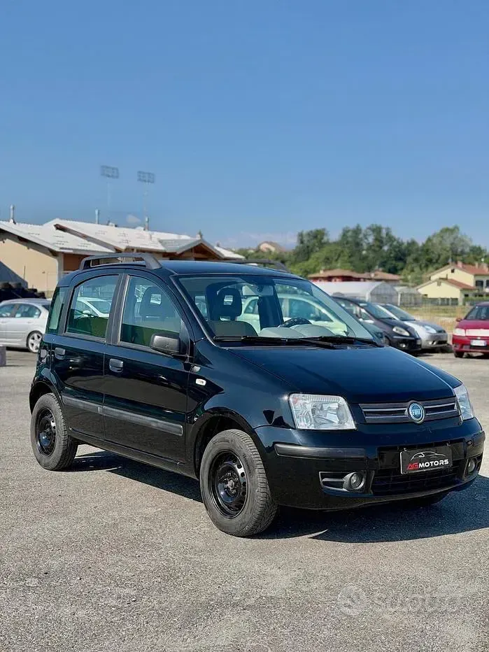 Usata Fiat Panda Emotion 69 CV (50 kW) 2006 Nero Utilitaria