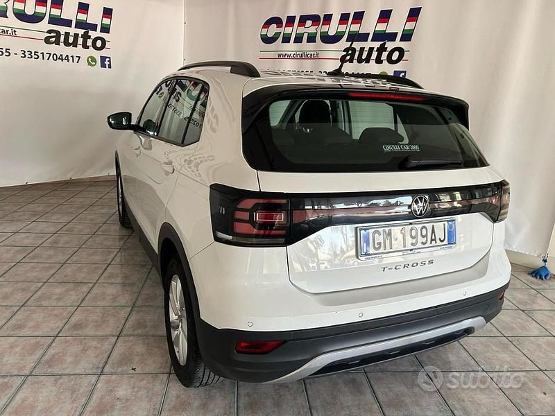 Usata VW T-Cross Style 95 CV (69 kW) 2023 Bianco pastello SUV