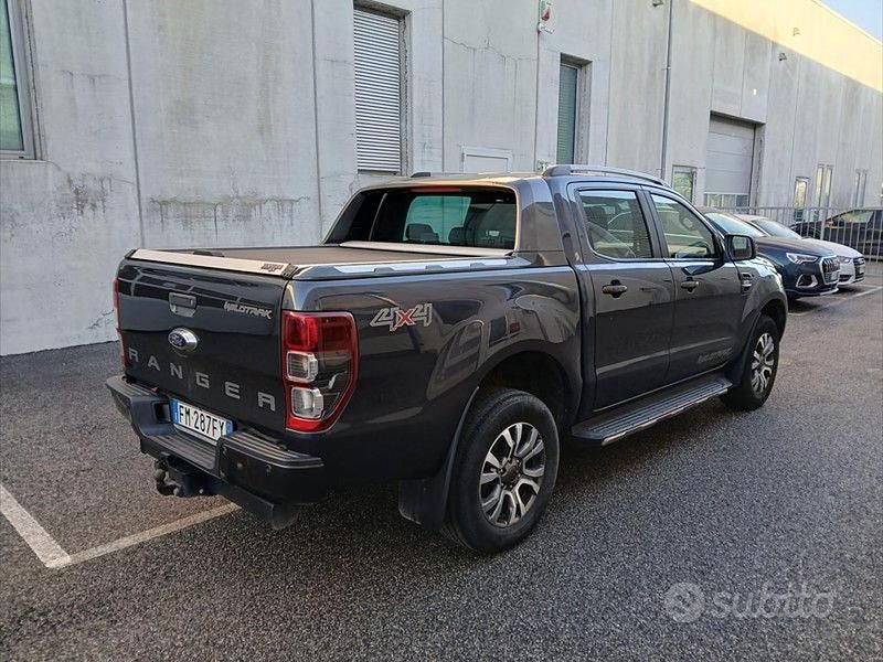 Usata Ford Ranger Wildtrack 200 CV (147 kW) 2017 Nero Pick-up