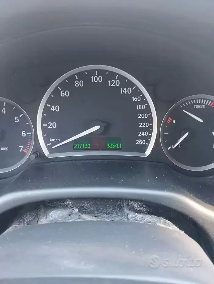 Usata Saab 9-3 Cabriolet Aero 210 CV (154 kW) 2004 Grigio Cabrio