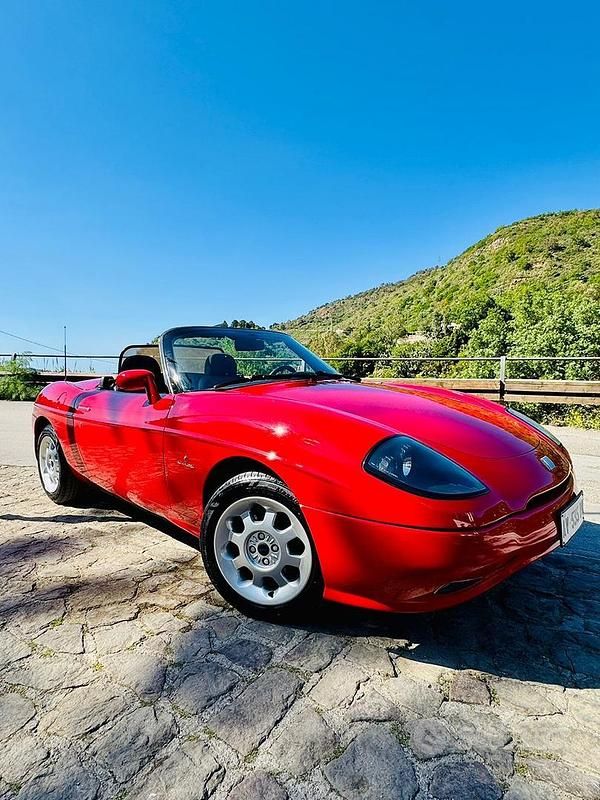 Usata Fiat Barchetta 1997 Rosso Cabrio
