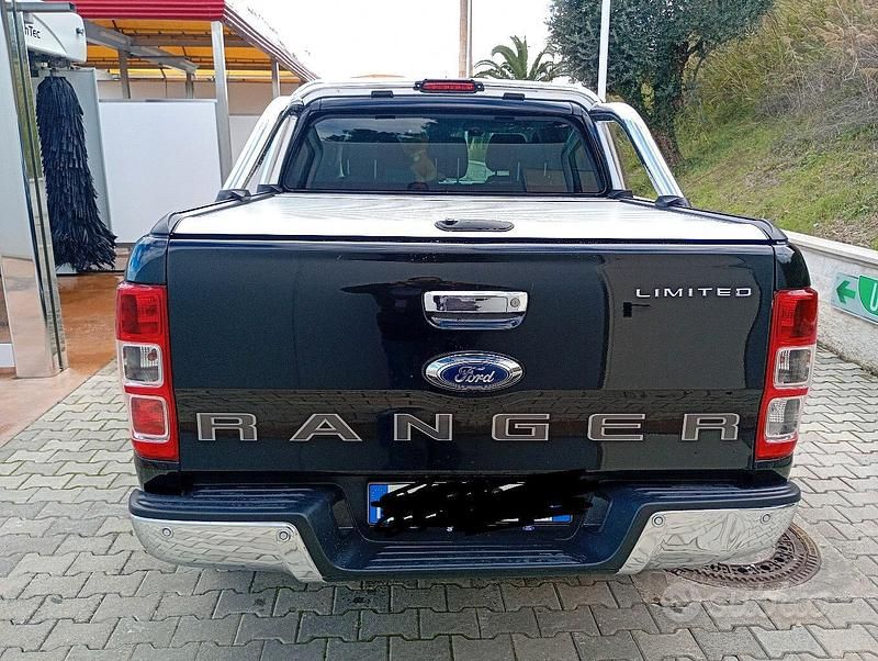 Usata Ford Ranger 2020 Nero Pick-up