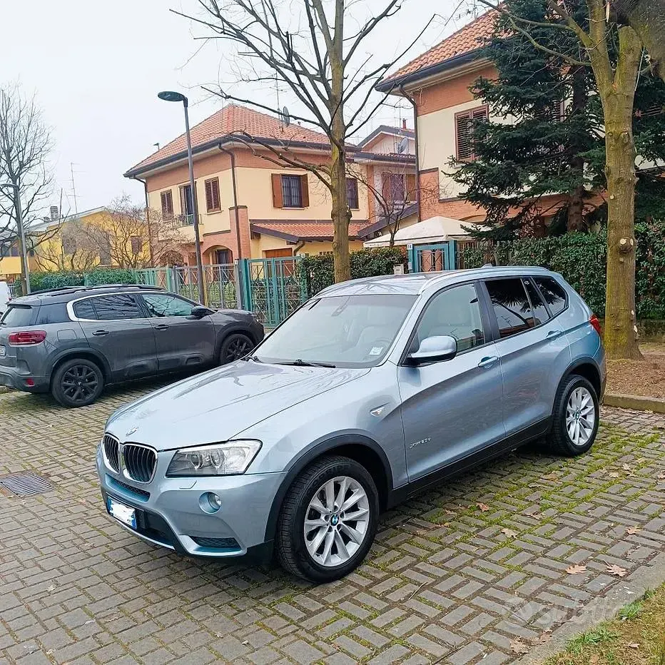 Usata BMW X3 184 CV (135 kW) 2011 Blu SUV
