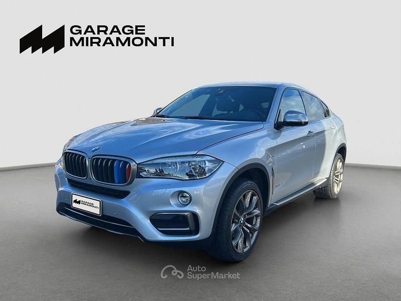 Usata BMW X6 M Sport 258 CV (189 kW) 2016 Argento SUV