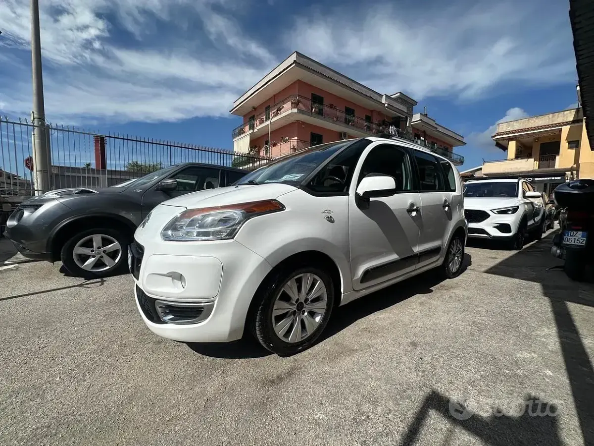 Usata Citroën C3 Picasso Exclusive 92 CV (67 kW) 2012 Bianco Monovolume