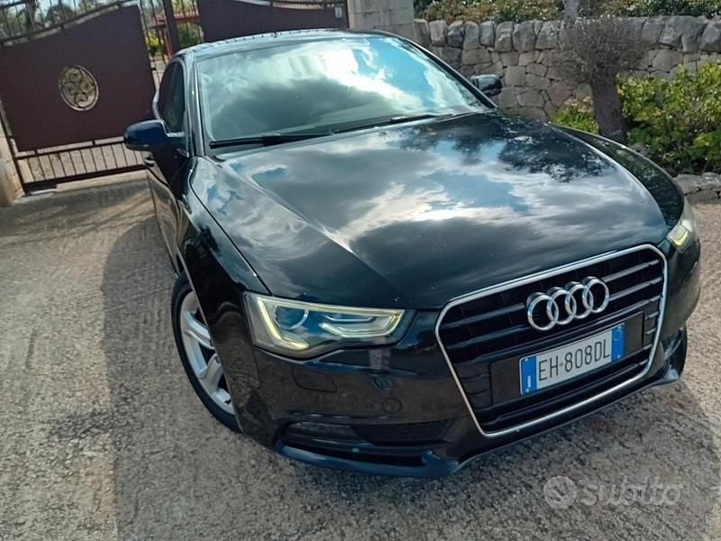 Usata Audi A5 177 CV (130 kW) 2012 Nero Coupé
