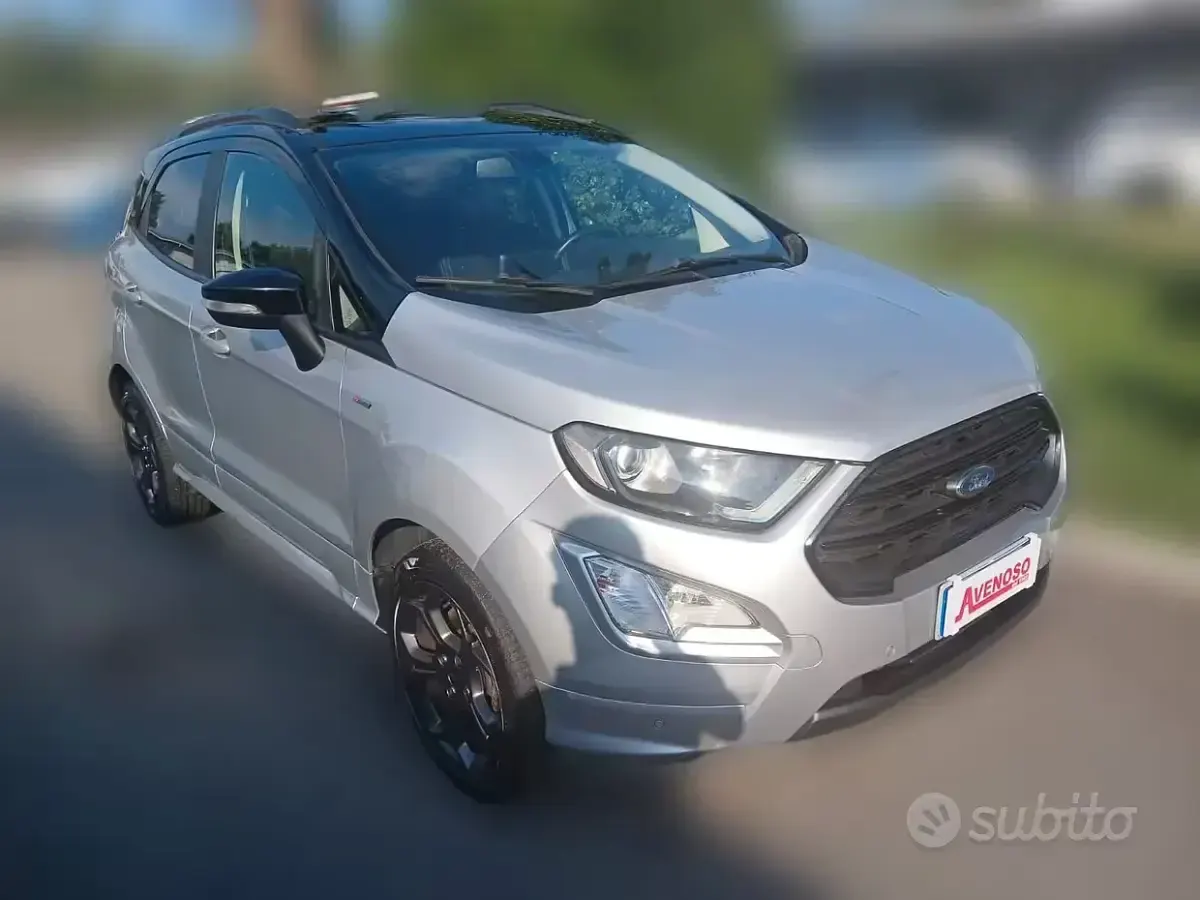 Usata Ford Ecosport ST-Line 99 CV (72 kW) 2019 Grigio SUV