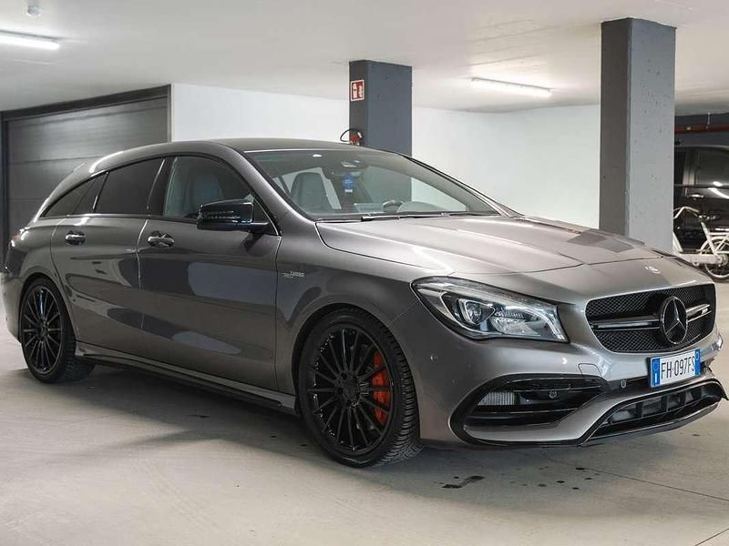 Usata Mercedes CLA45 AMG Shooting Brake AMG 381 CV (280 kW) 2017 Argento Station wagon