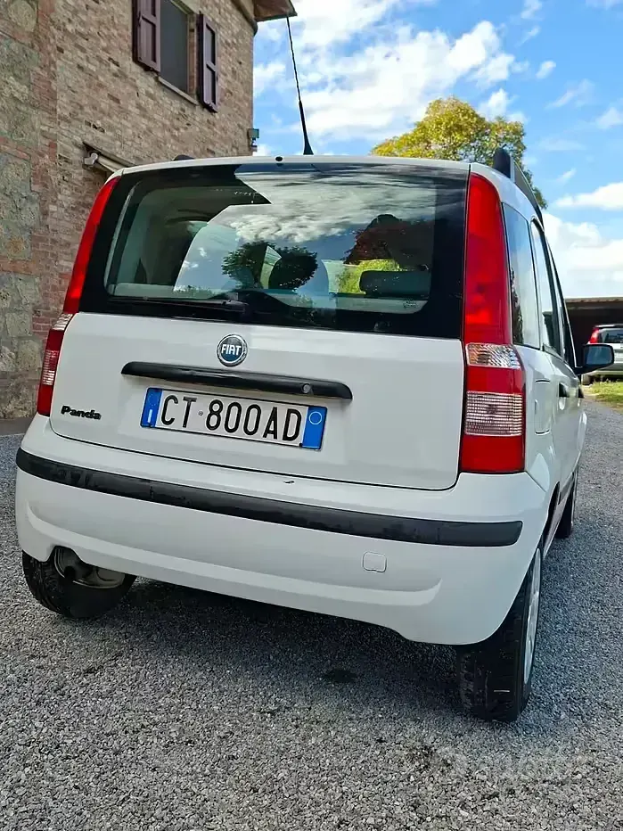 Usata Fiat Panda 69 CV (50 kW) 2005 Bianco Utilitaria