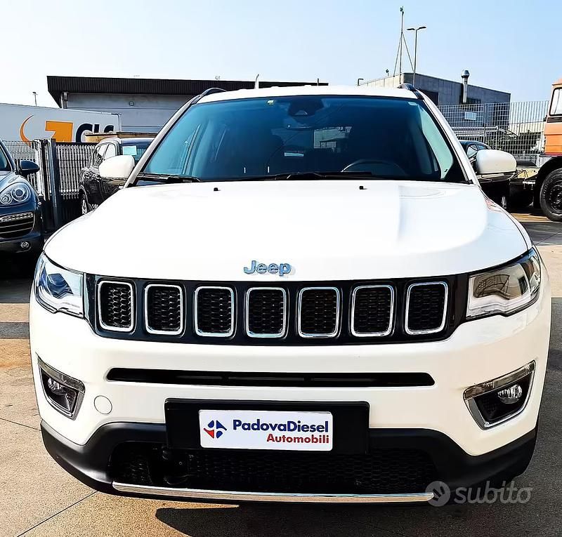 Usata Jeep Compass Limited 120 CV (88 kW) 2019 Bianco SUV