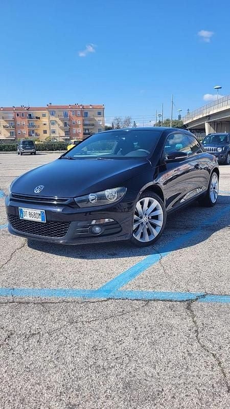 Usata VW Scirocco 200 CV (147 kW) 2008 Nero Coupé