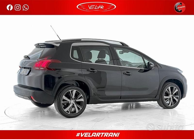 Usata Peugeot 2008 Allure 100 CV (73 kW) 2017 Nero SUV