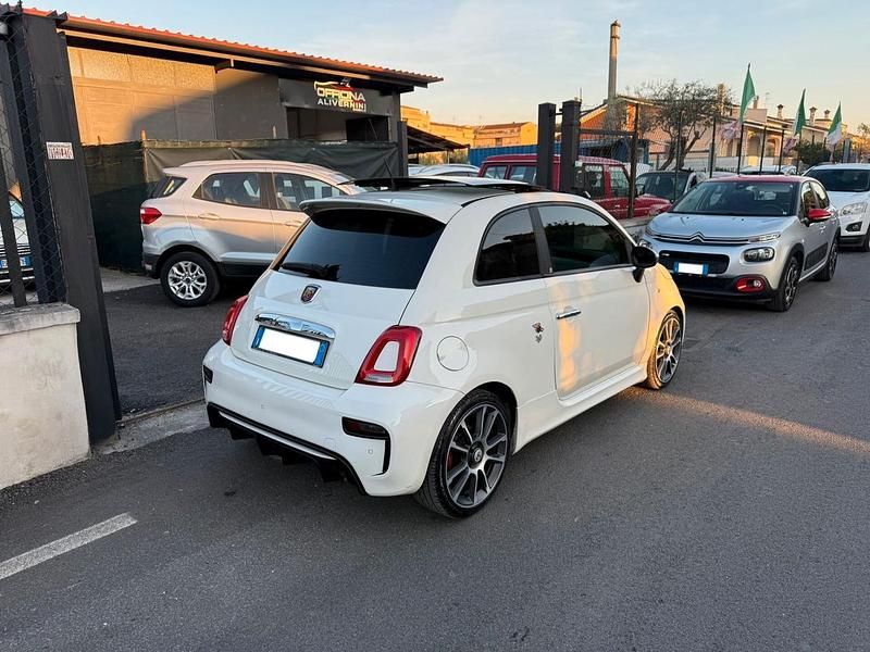 Usata Abarth 500 134 CV (98 kW) 2010 Bianco Coupé