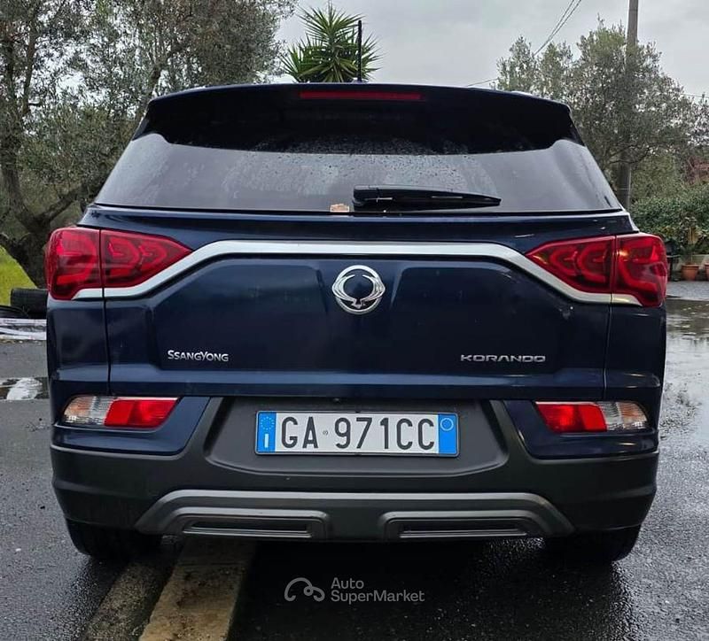 Usata Ssangyong (KGM) Korando 136 CV (100 kW) 2020 Blu SUV