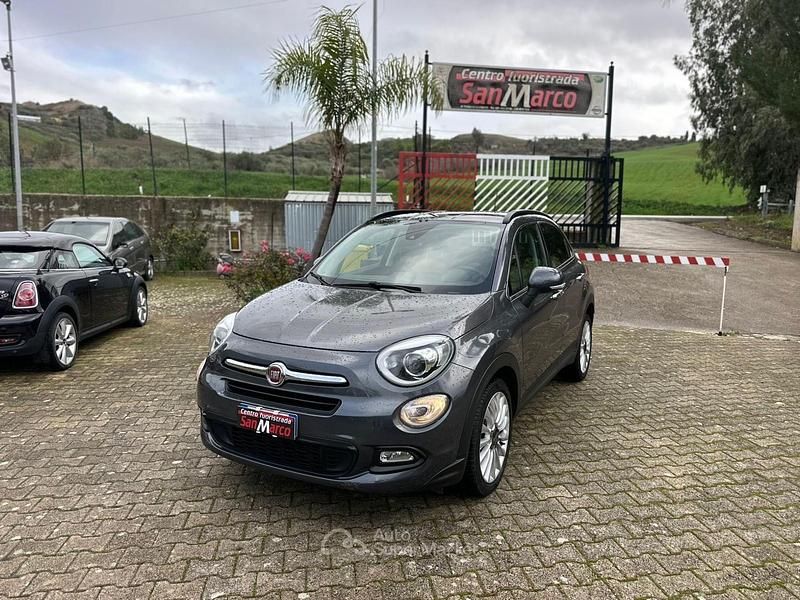 Usata Fiat 500X Lounge 151 CV (111 kW) 2015 Gray SUV