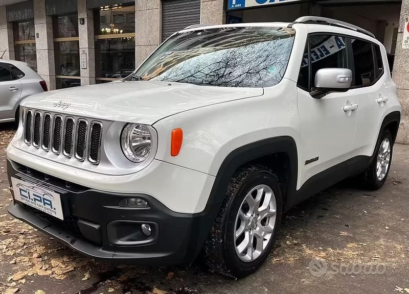 Usata Jeep Renegade Limited 140 CV (102 kW) 2017 Bianco SUV