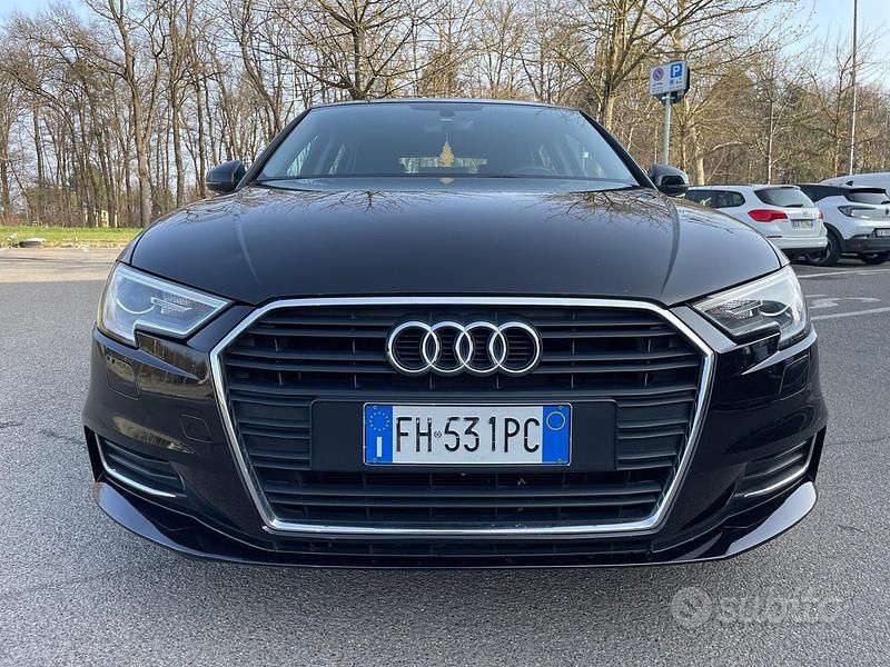 Usata Audi A3 110 CV (80 kW) 2017 Nero Berlina