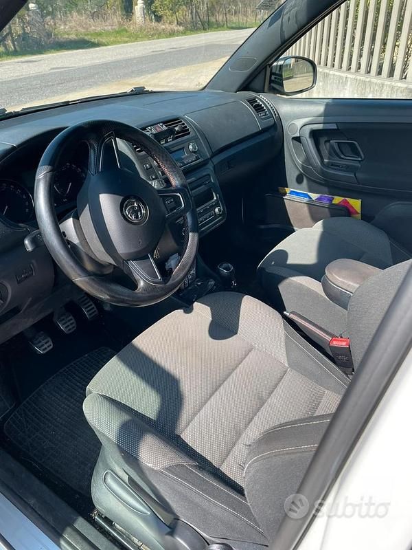 Usata Skoda Fabia Monte Carlo 90 CV (66 kW) 2013 Bianco Utilitaria