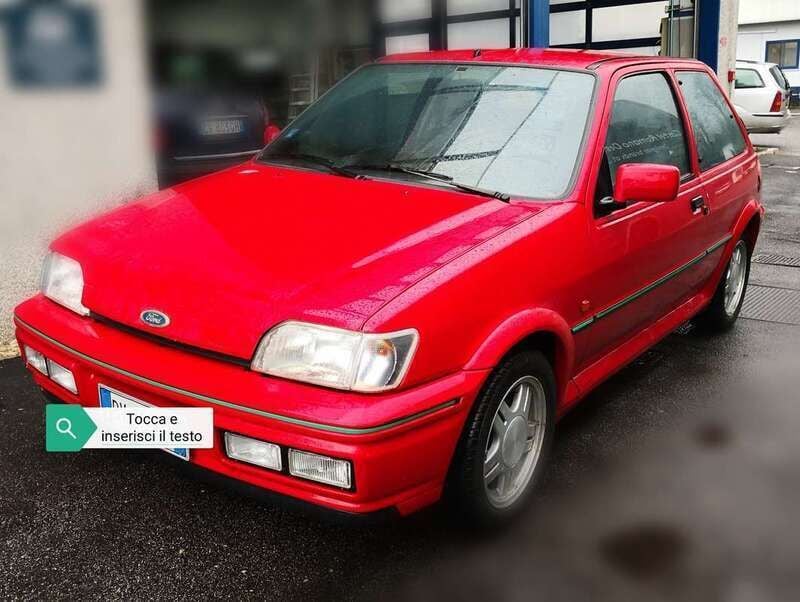Usata Ford Fiesta RS 131 CV (96 kW) 1993 Rosso Utilitaria