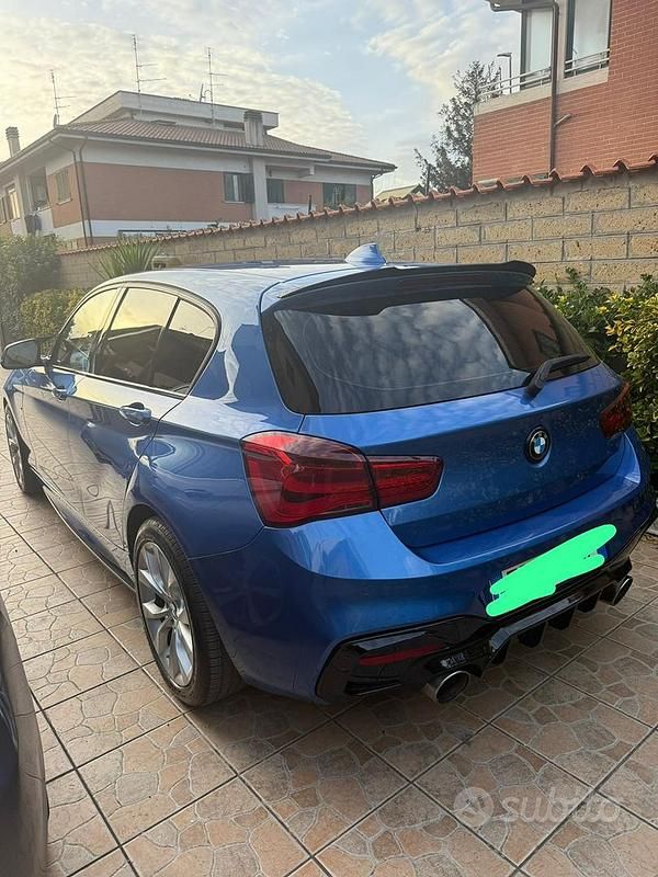 Usata BMW 114 M Sport 95 CV (69 kW) 2018 Blu Utilitaria