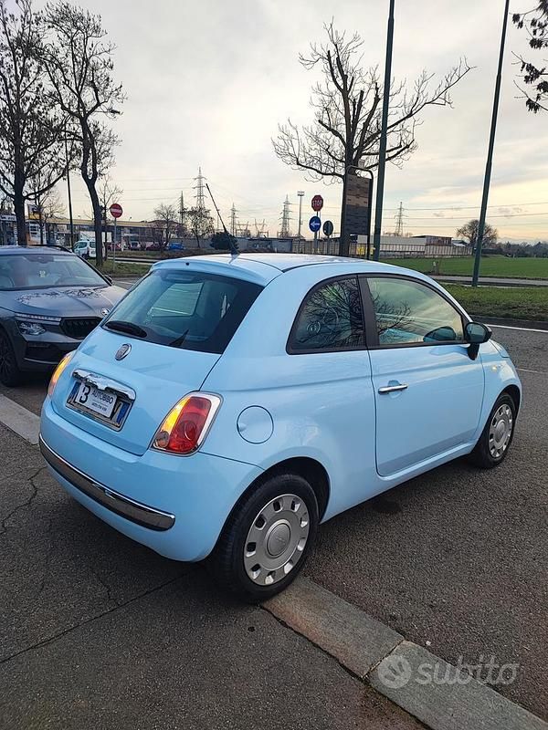 Usata Fiat 500 Pop 69 CV (50 kW) 2008 Blu Berlina