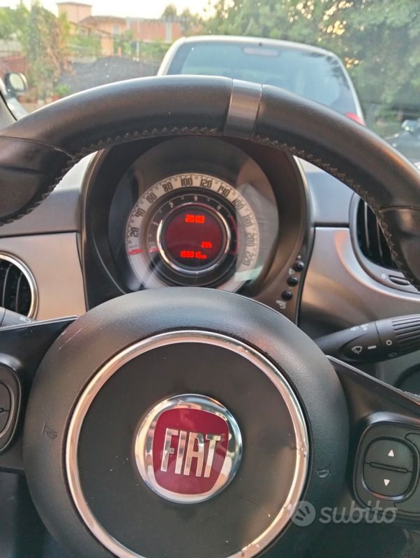 Usata Fiat 500 S 95 CV (69 kW) 2016 Nero Utilitaria