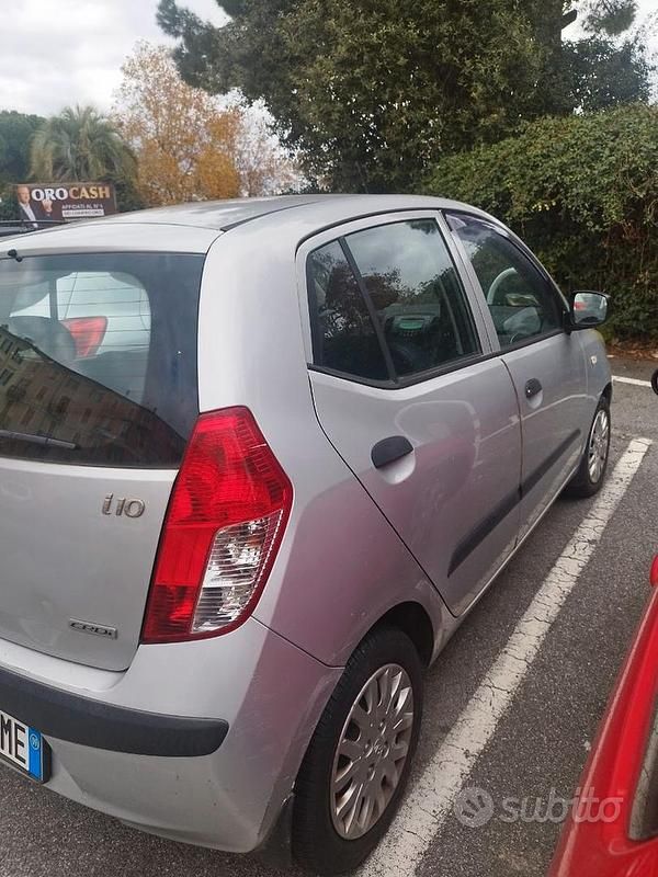 Usata Hyundai i10 75 CV (55 kW) 2009 Grigio Utilitaria
